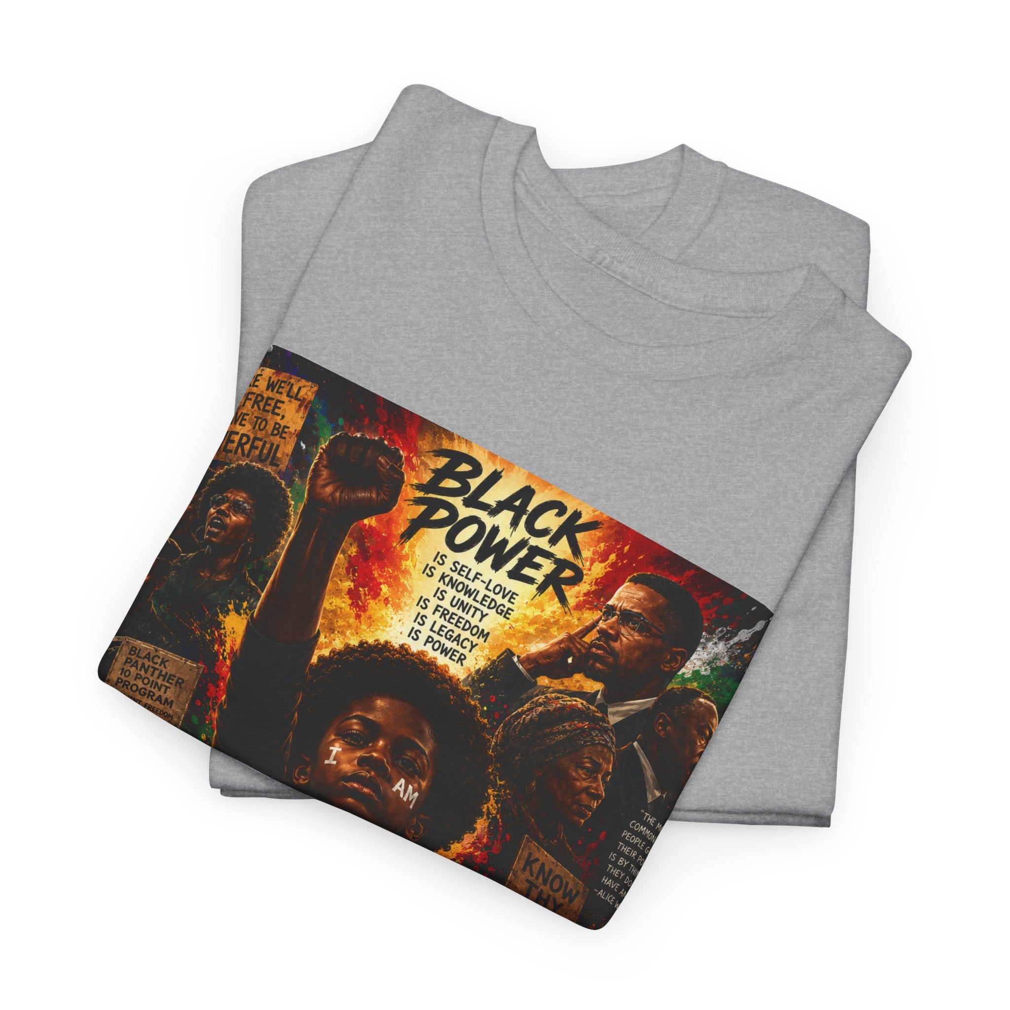 Black Power T‑Shirt — 'This Is Not A Boycott, This Is A Wealth Transfer' Protest Tee