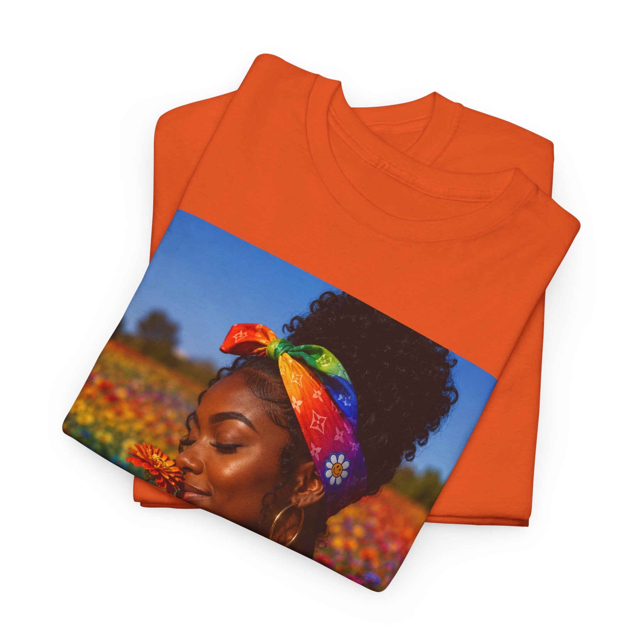 T-Shirt — Rainbow Empowerment Portrait Tee ("This Is Not A Boycott, This Is A Human Transaction")