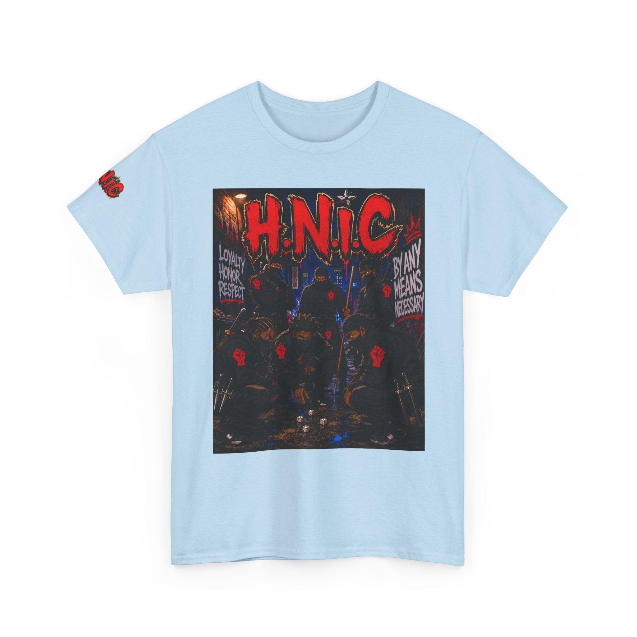 H.N.I.C. Graphic Tee — 'This Is Not A Riot' Raised Fist Streetwear T‑Shirt