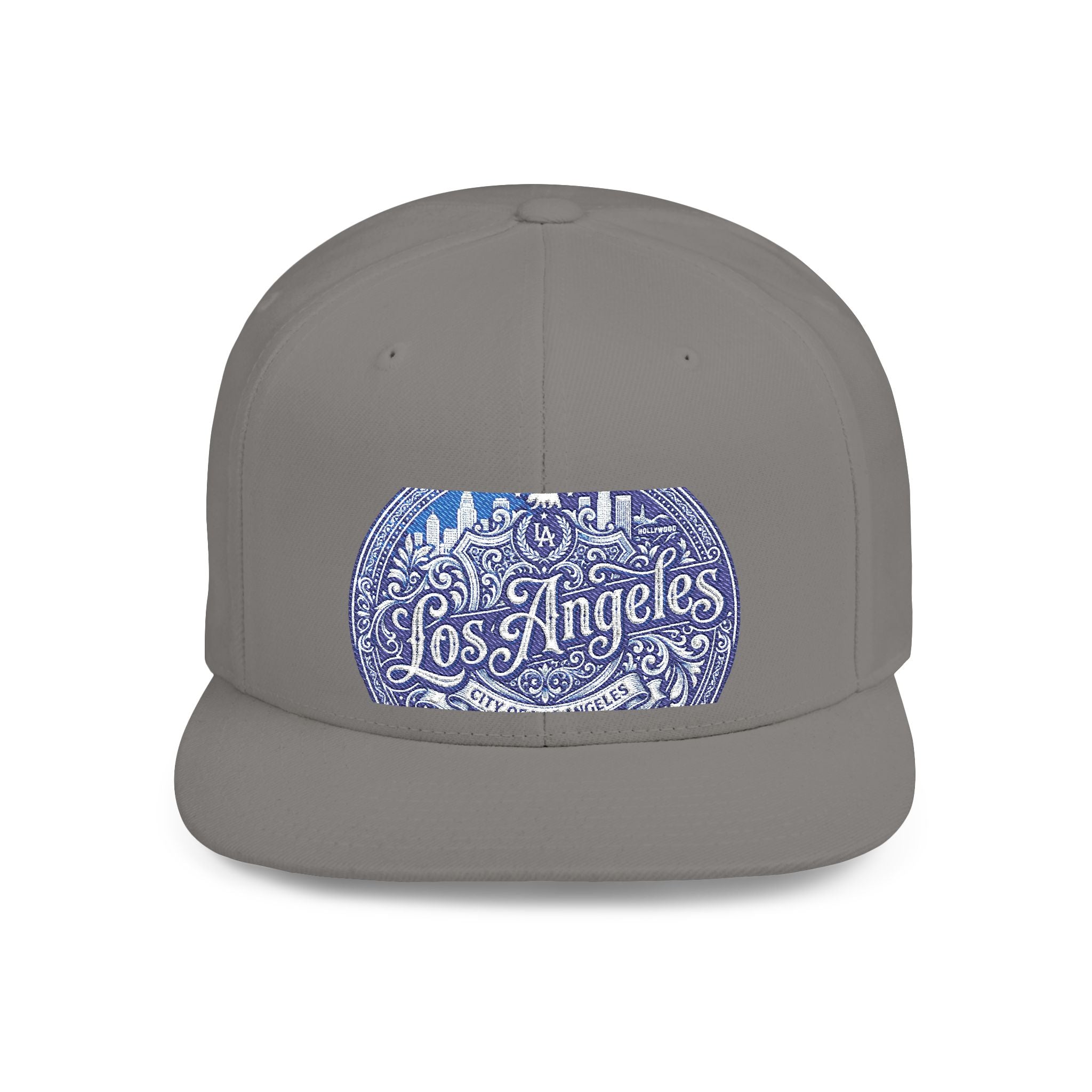 Los Angeles Paisley Flat Bill Snapback Hat