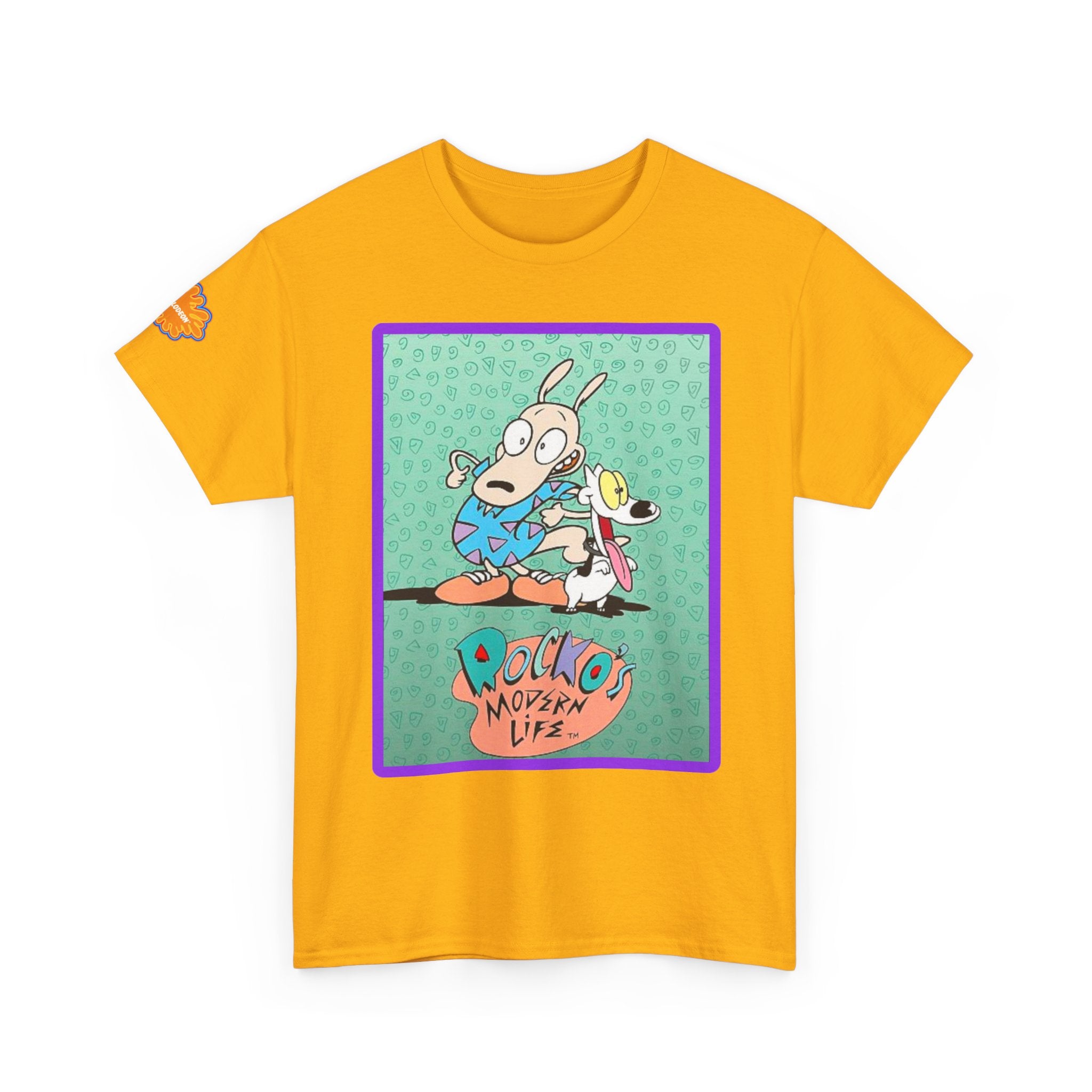 Rocko's Modern Life Cartoon Tee — Retro 90s Nicktoons Graphic T-Shirt