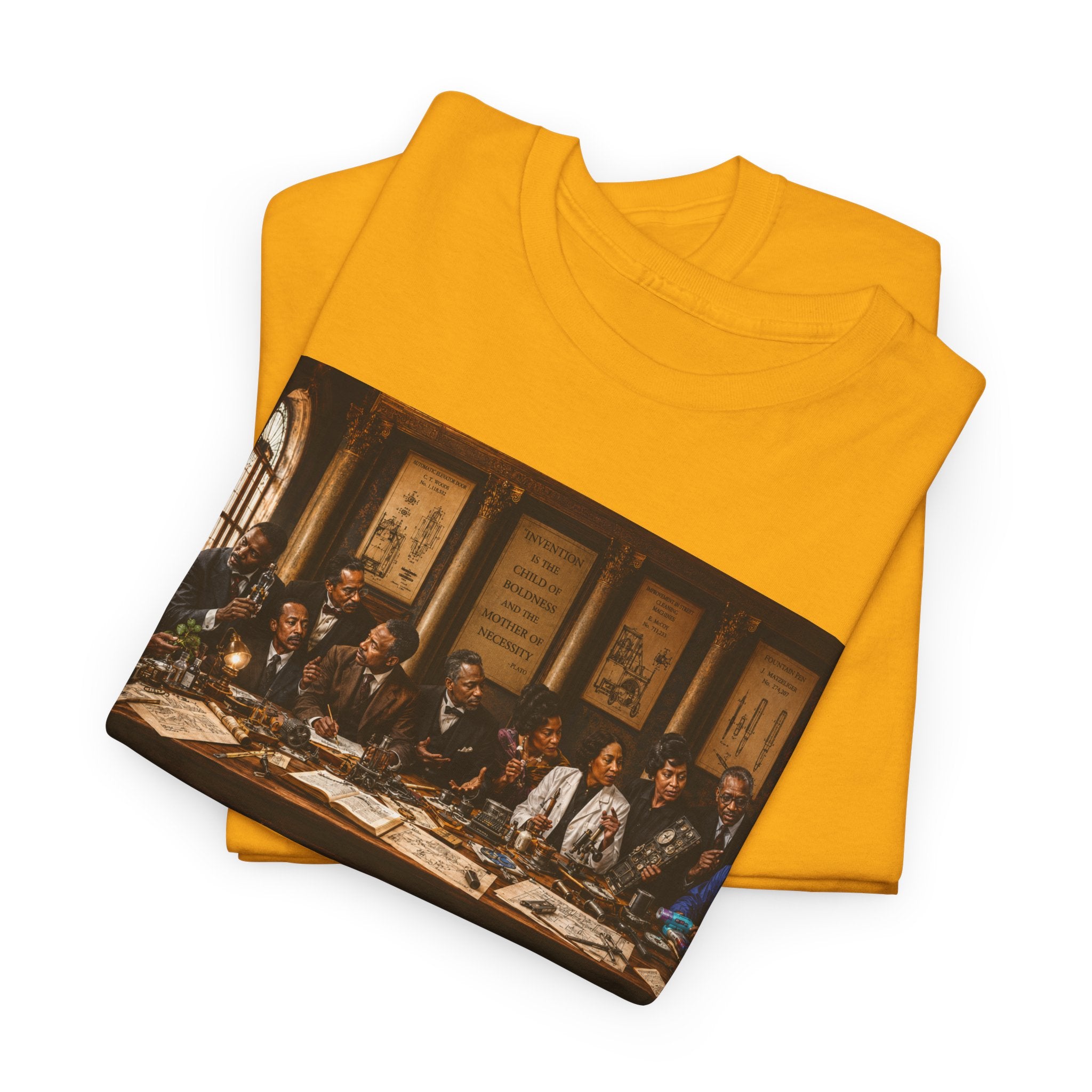 Graphic Tee — 'This Is Not A Boycott' Fist Emblem with Vintage Group Portrait