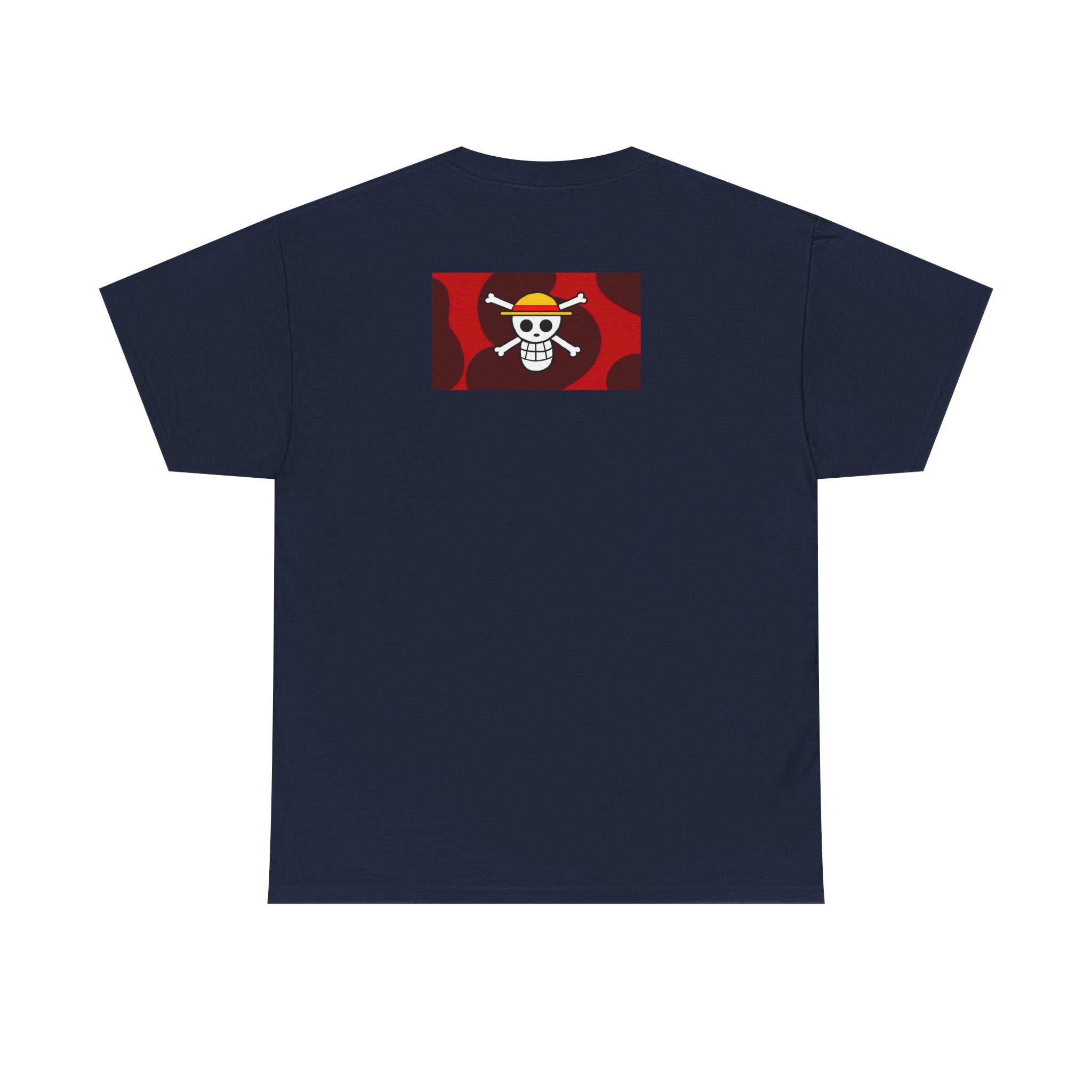 One Piece Luffy Straw Hat T‑Shirt — Anime Pirate Crew Graphic Tee