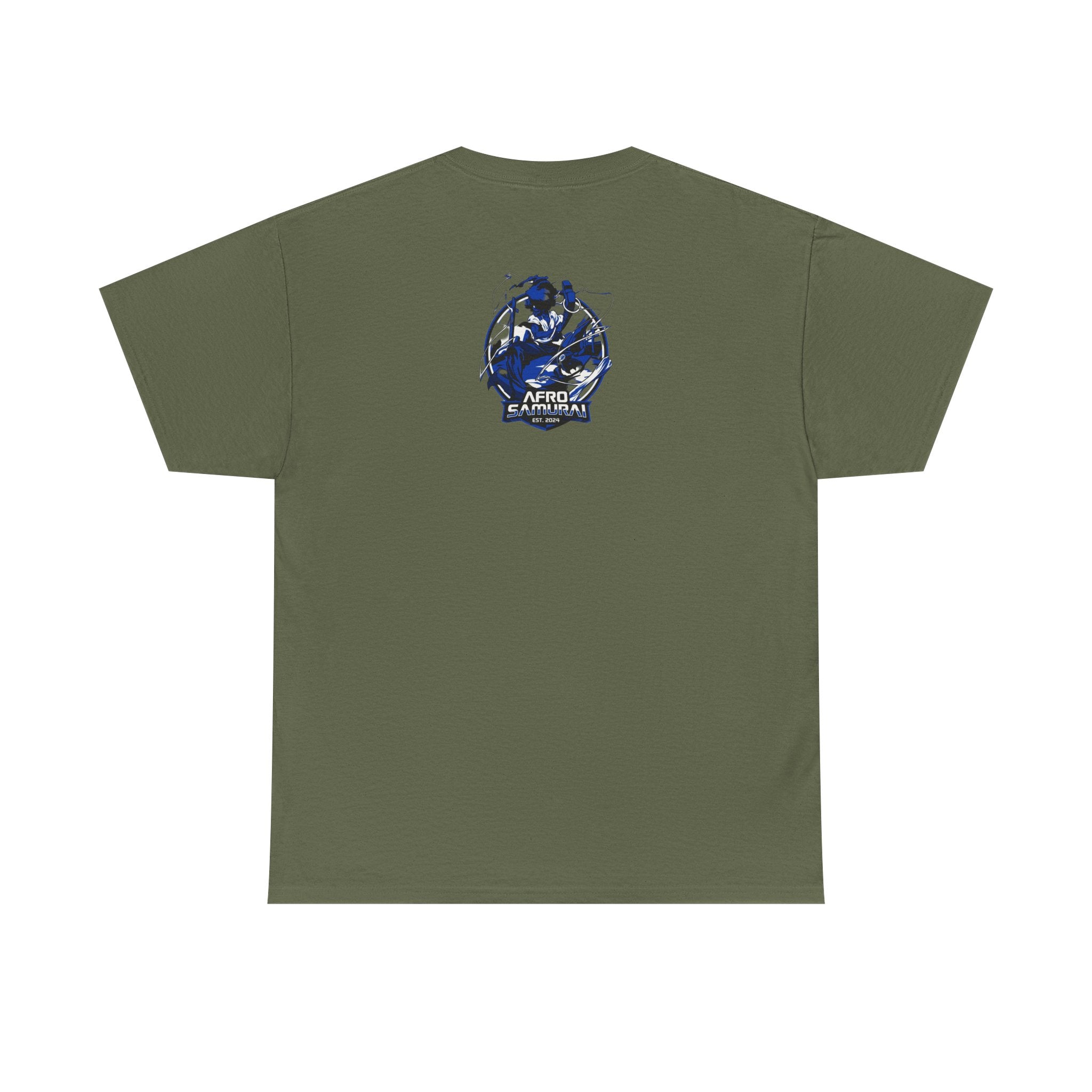 Afro Samurai Graphic Tee — Anime Streetwear T‑Shirt