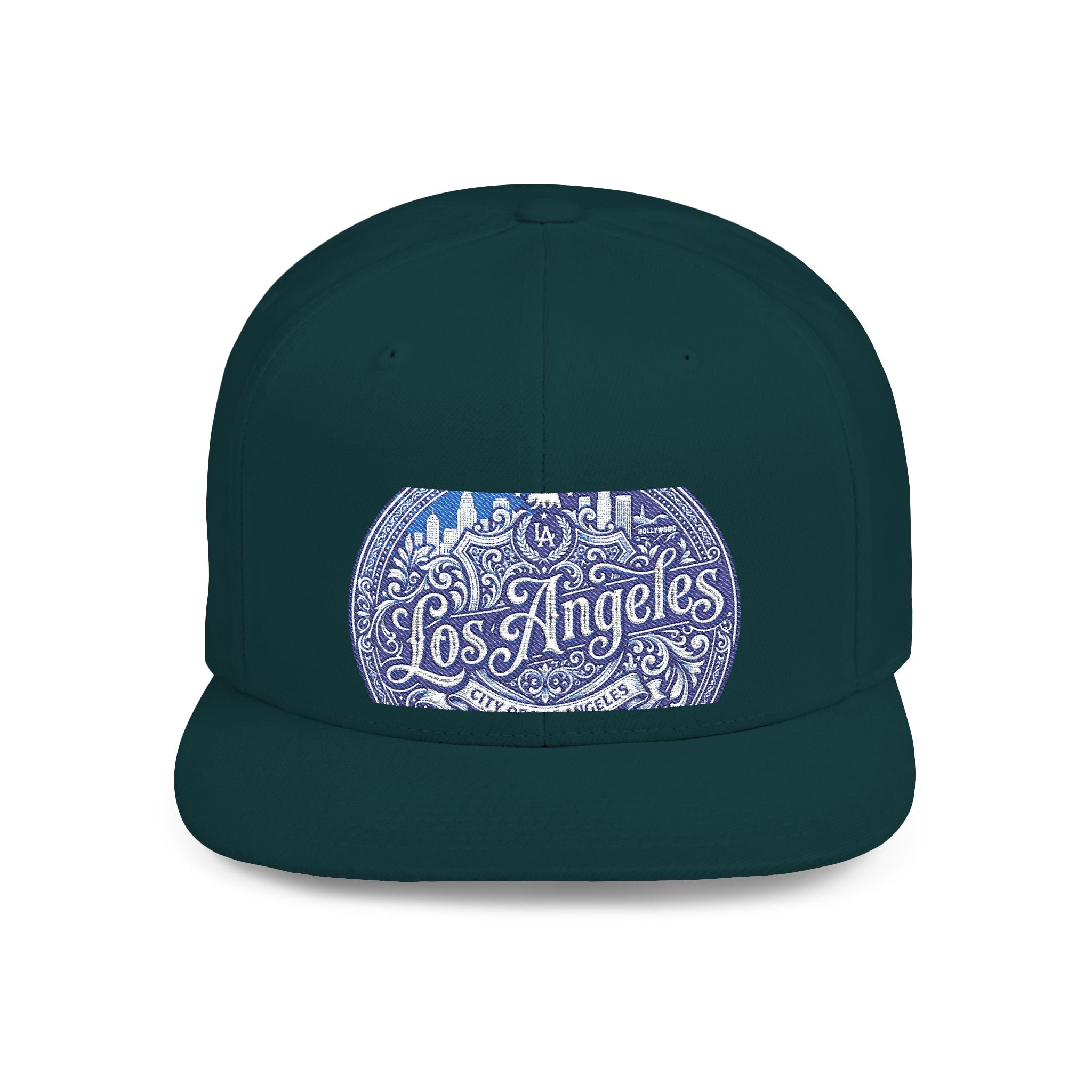 Los Angeles Paisley Flat Bill Snapback Hat