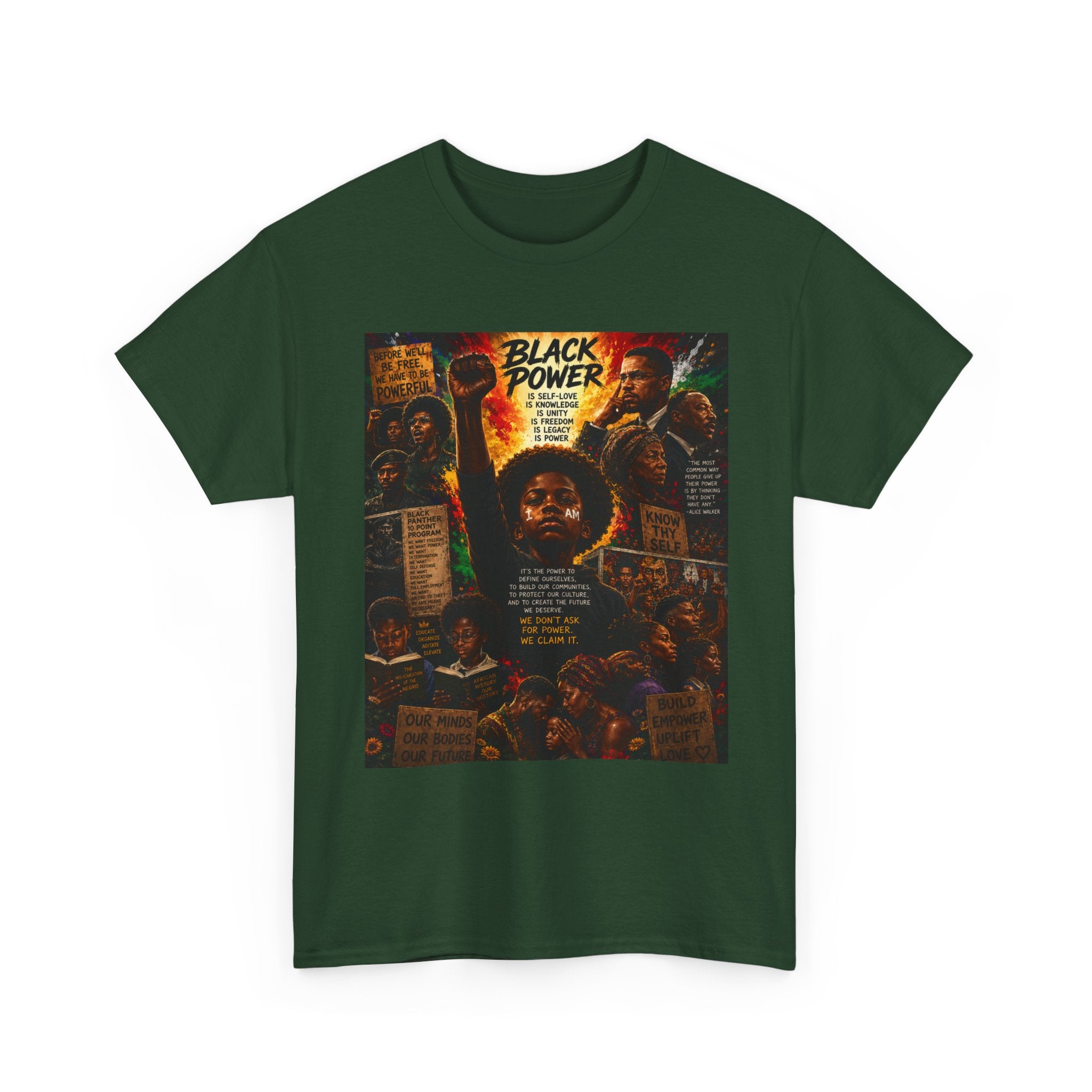 Black Power T‑Shirt — 'This Is Not A Boycott, This Is A Wealth Transfer' Protest Tee