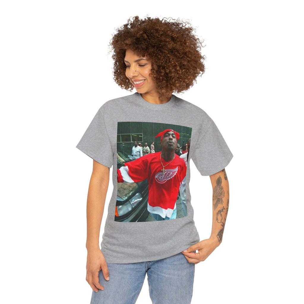 Graphic Tee — Retro Street Photo Print T-Shirt