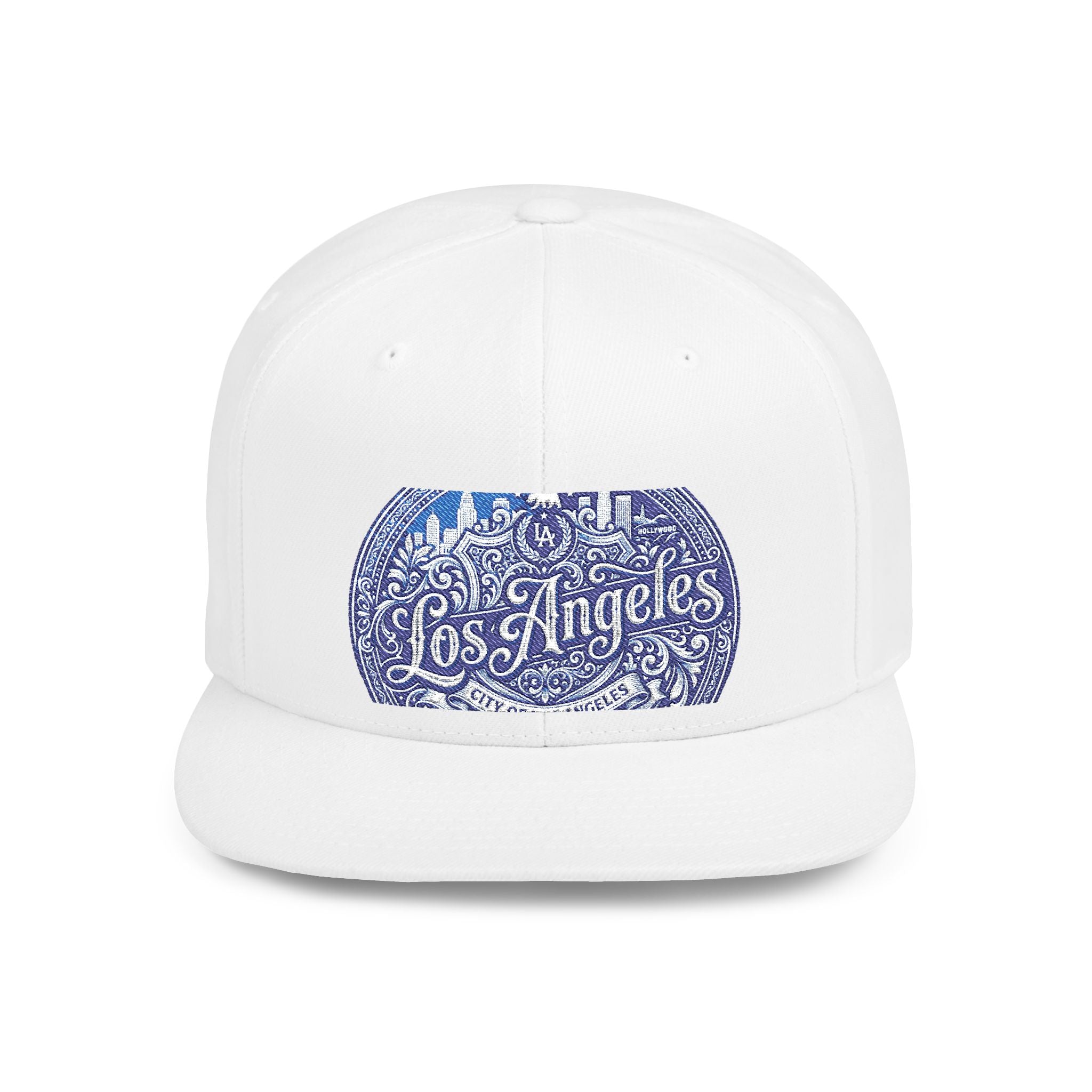 Los Angeles Paisley Flat Bill Snapback Hat