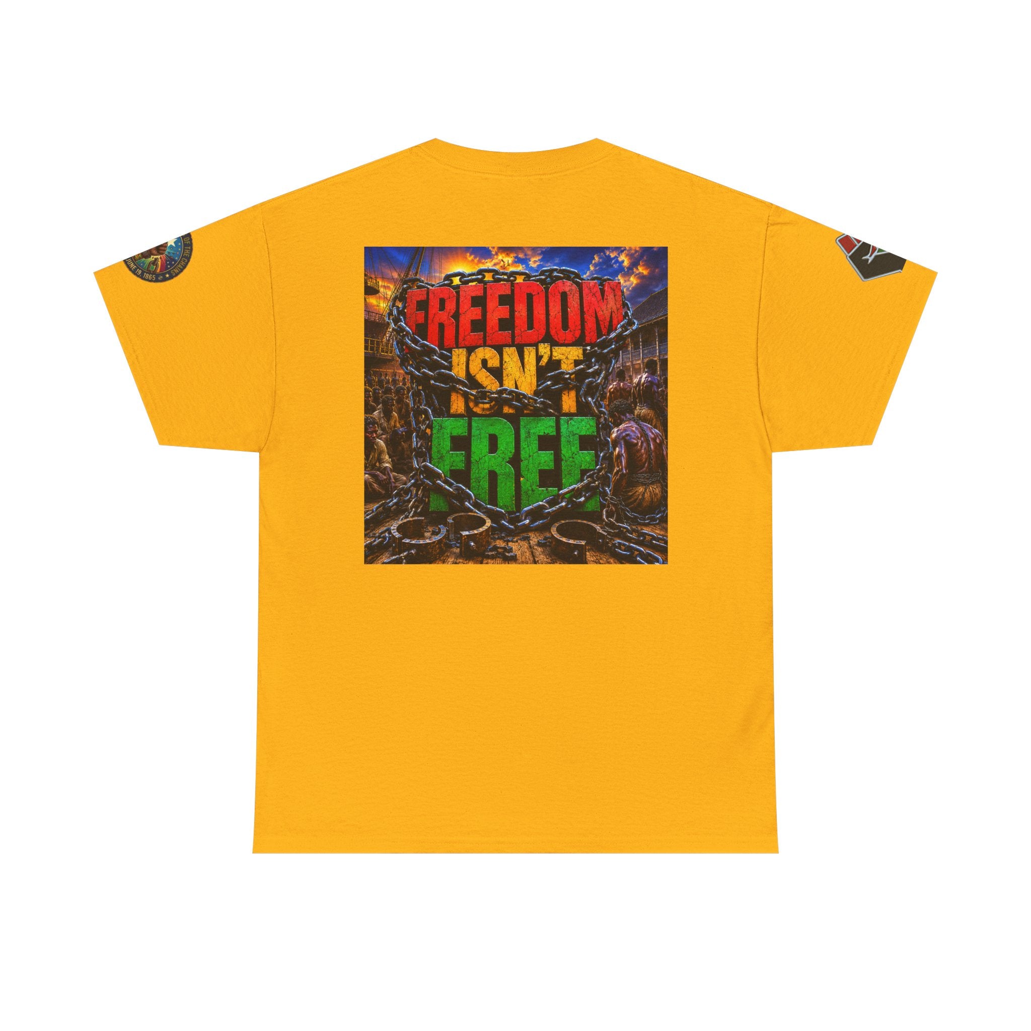 Freedom Isn’t Free Tee — Patriotic Fireworks Soldier Graphic T-Shirt