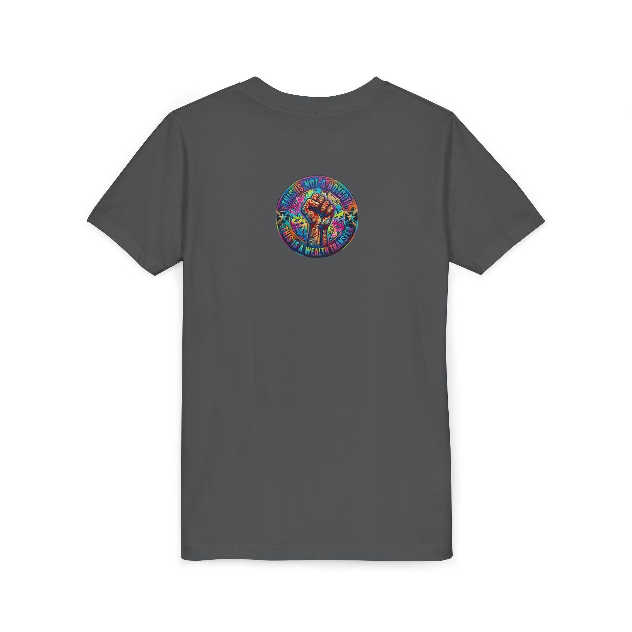 Kids Gaming Tee — Neon Rainbow Portal Gamer Shirt