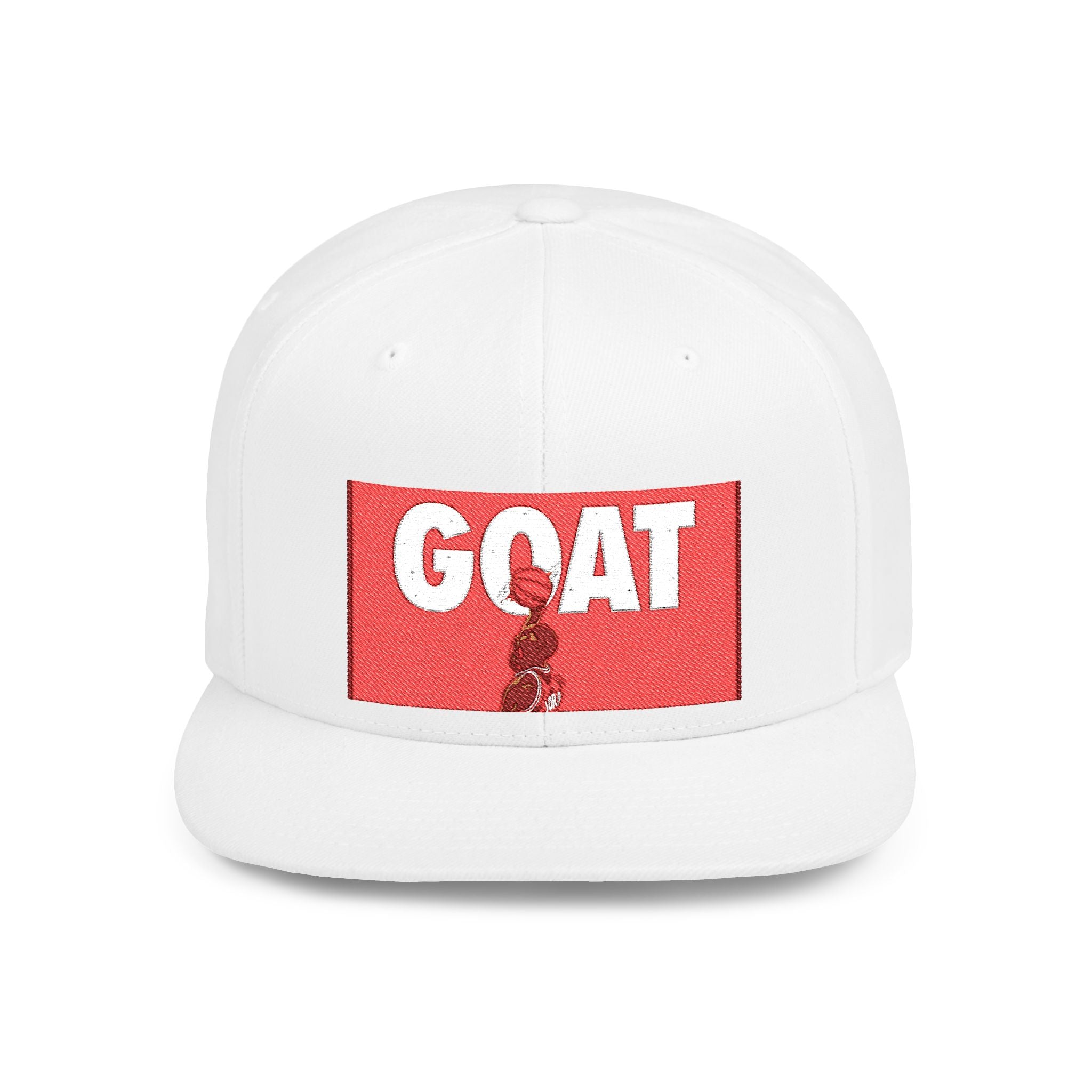 Copy of Flat Bill Snapback Hat — Retro Dance Crew Graphic Cap