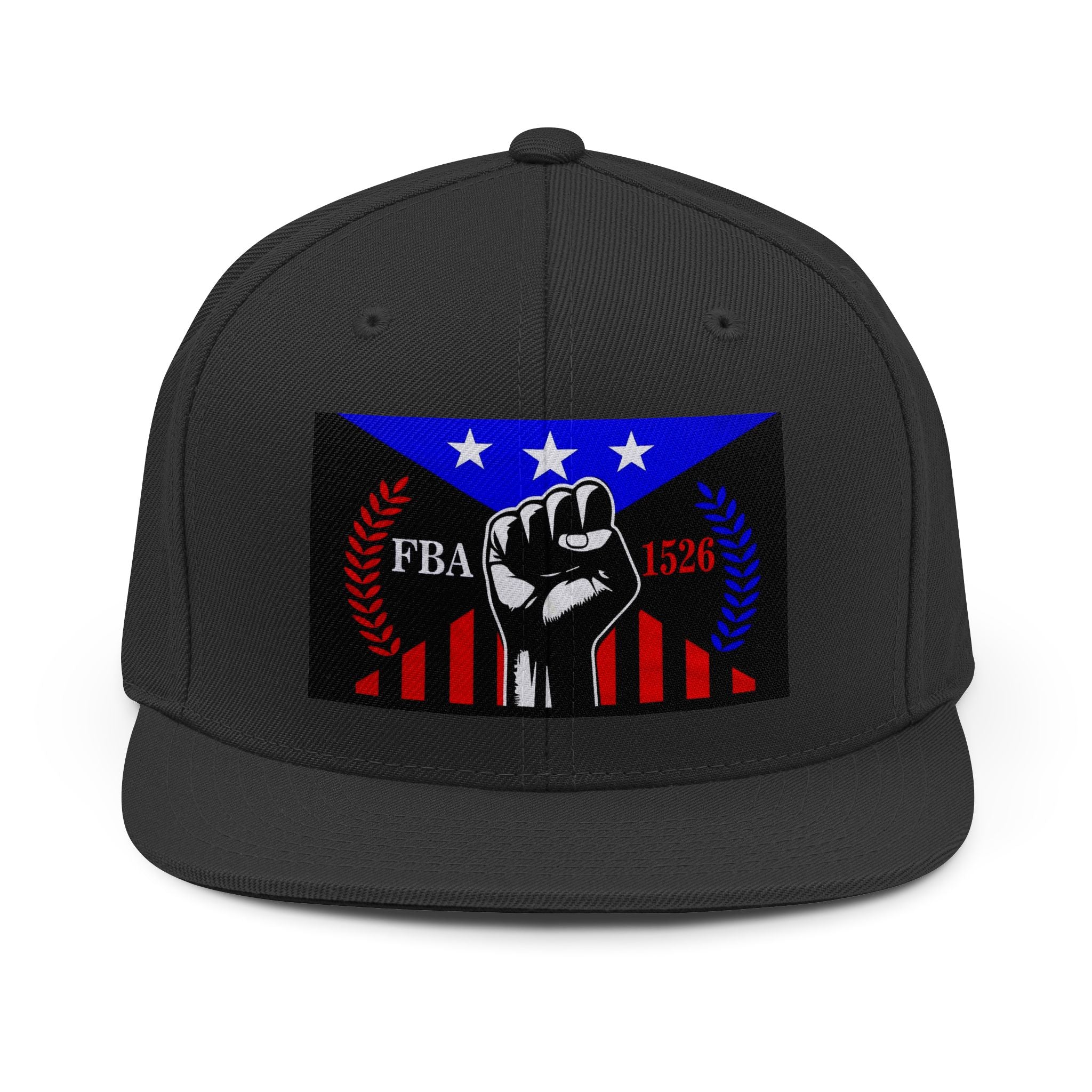Fist Emblem Snapback Hat – FBA 1526 Patriotic Protest Cap