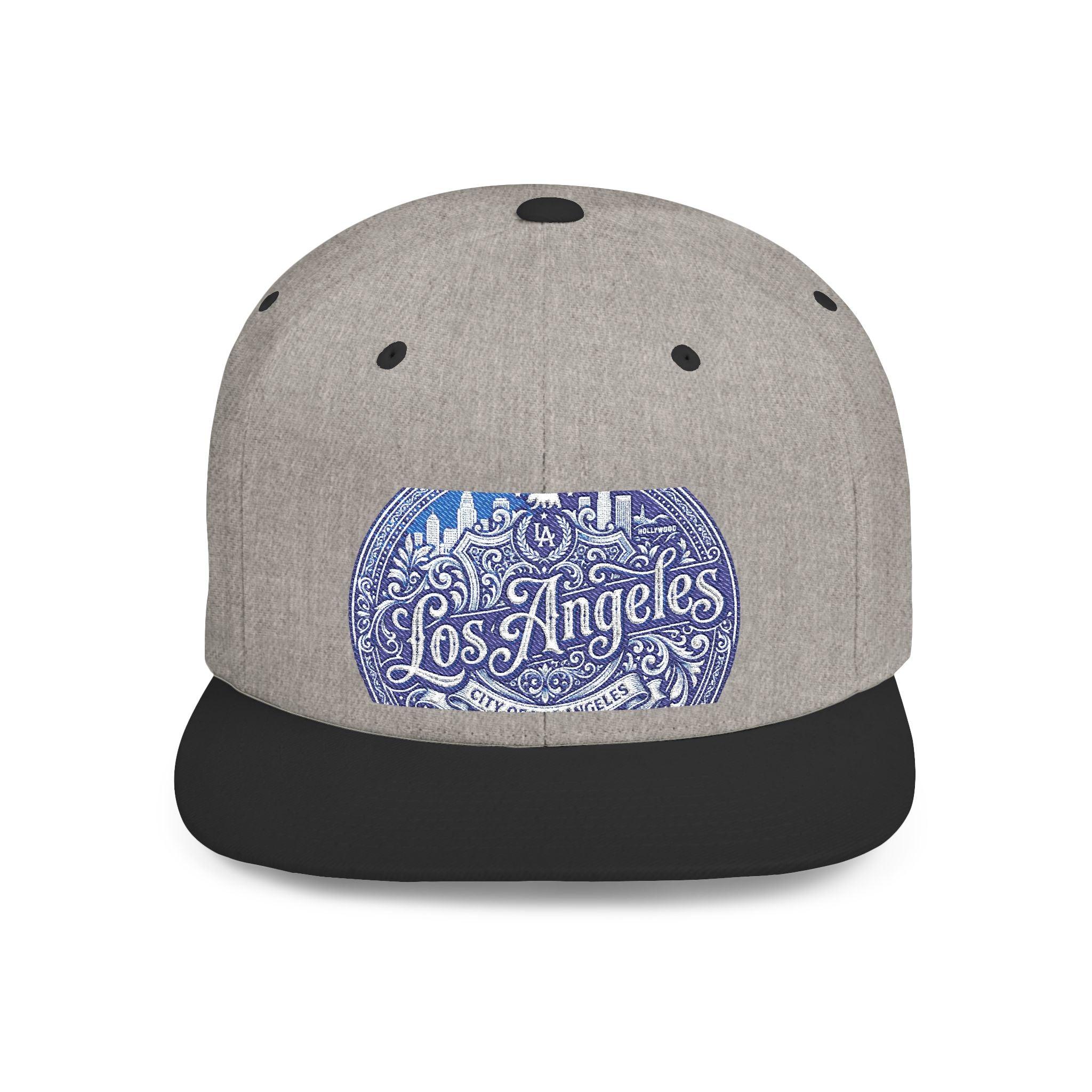 Los Angeles Paisley Flat Bill Snapback Hat