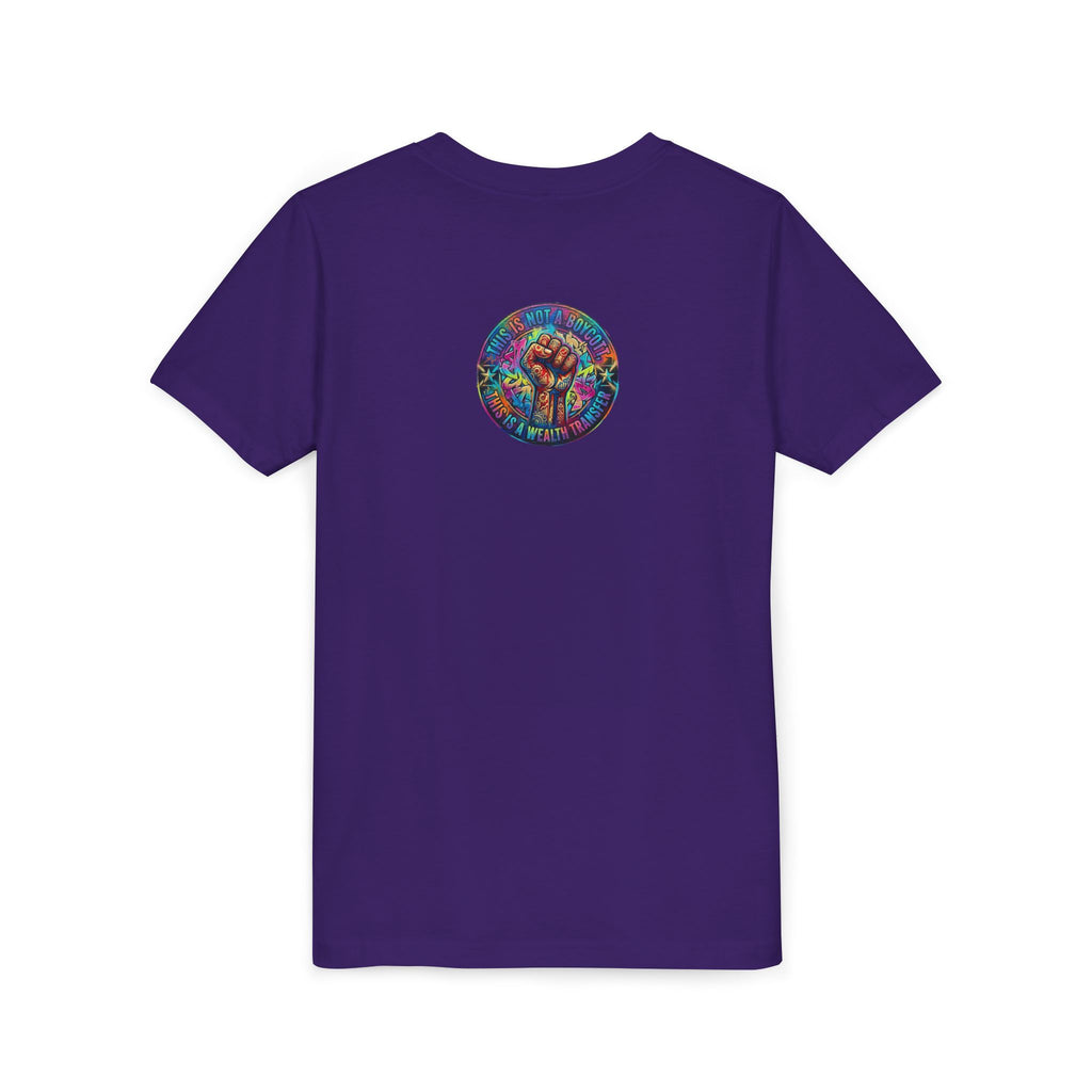Kids Gaming Tee — Neon Rainbow Portal Gamer Shirt